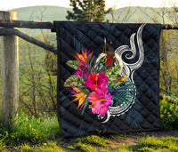 Vanuatu Polynesian Premium Quilt - Tropical Flower - Polynesian Pride