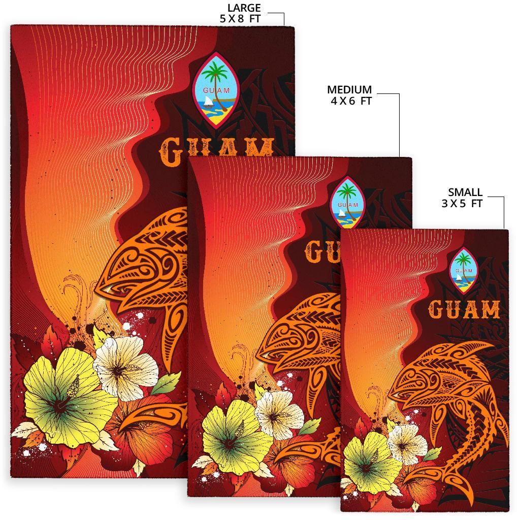 Guam Area Rugs - Tribal Tuna Fish - Polynesian Pride