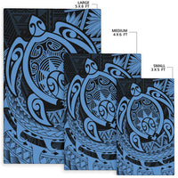 Hawaii Polynesian Turtle Rug - Pastel - Polynesian Pride