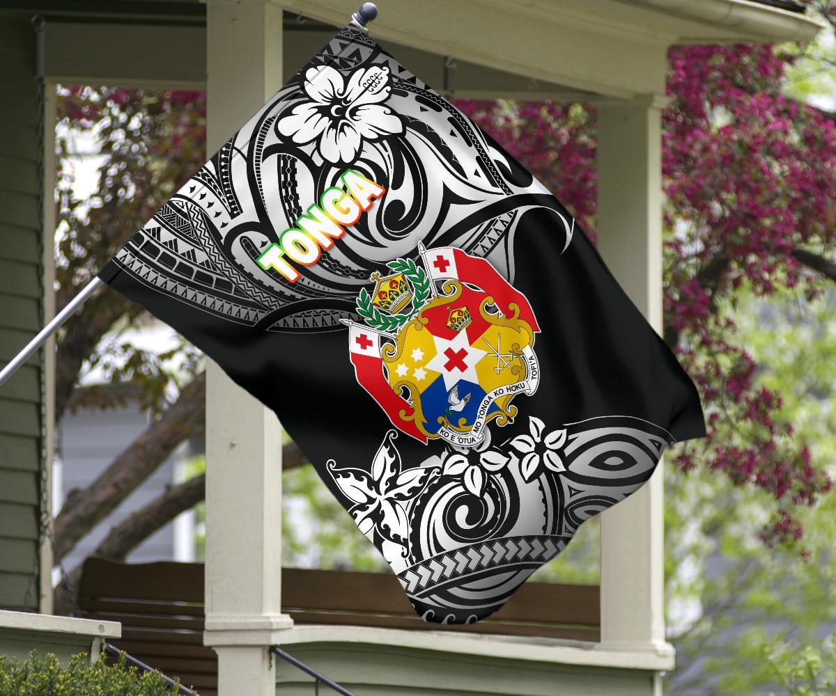 Mate Ma'a Tonga Rugby Flag Polynesian Unique Vibes - Black - Polynesian Pride