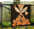 Hawaiian Kanaka Premium Quilt Hibiscus Polynesian Love Orange - Polynesian Pride