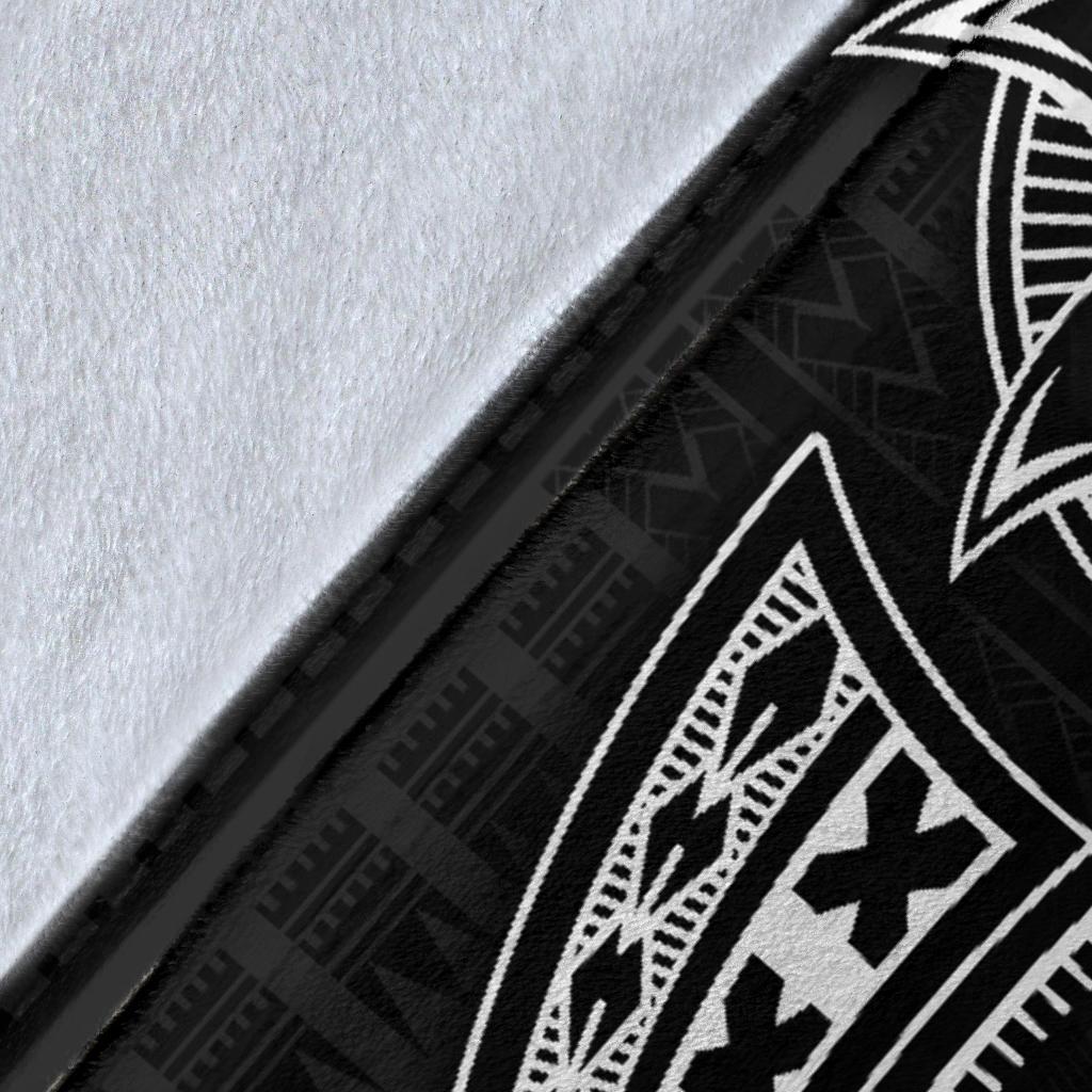 Seahorse Polynesian Blanket - Polynesian Tattoo Black - Polynesian Pride