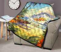 Vintage Hawaii Premium Quilt - Polynesian Pride