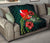 Wallis and Futuna Polynesian Premium Quilt - Green Turtle Hibiscus - Polynesian Pride