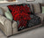 Guam Polynesian Premium Quilt - Red Turtle Flowing Red - Polynesian Pride