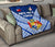 Mate Ma'a Tonga Rugby Premium Quilt Polynesian Creative Style - Blue - Polynesian Pride