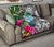 Guam Premium Quilt White - Turtle Plumeria Banana Leaf - Polynesian Pride