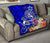 Tonga Premium Quilt - Turtle Plumeria (Blue) - Polynesian Pride