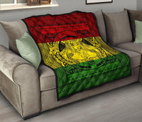 Hawaii Polynesian Pele Kanaka Premium Quilt - Polynesian Pride