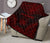 Hawaii Premium Quilt - Hawaii Seal Polynesian Chief Dark Red Version - Polynesian Pride