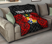 Tonga Polynesian Custom Personalised Premium Quilt - Tongan Spirit - Polynesian Pride
