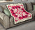 Hawaiian Tropical Pattern Premium Quilt - Pink - Argu Style - AH - Polynesian Pride
