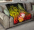 Pohnpei Custom Personalised Premium Quilt - Humpback Whale with Tropical Flowers (Yellow) - Polynesian Pride