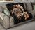 Hawaiian Kanaka Hibiscus Plumeria Mix Polynesian Turtle Premium Quilt Orange AH - Polynesian Pride