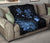 Hawaii Hibiscus Map Polynesian Ancient Blue Premium Quilt - Polynesian Pride