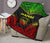 Hawaii Premium Quilt - Hawaii Seal Polynesian Chief Reggae Version - Polynesian Pride