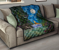 Beach Moon Premium Quilt - Polynesian Pride