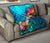 Hawaii Polynesian Premium Quilt - Sea Turtle Coral Treasure - Polynesian Pride