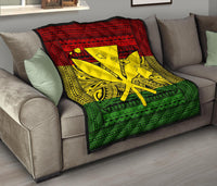 Hawaii Polynesian Kanaka Maoli Premium Quilt - Polynesian Pride