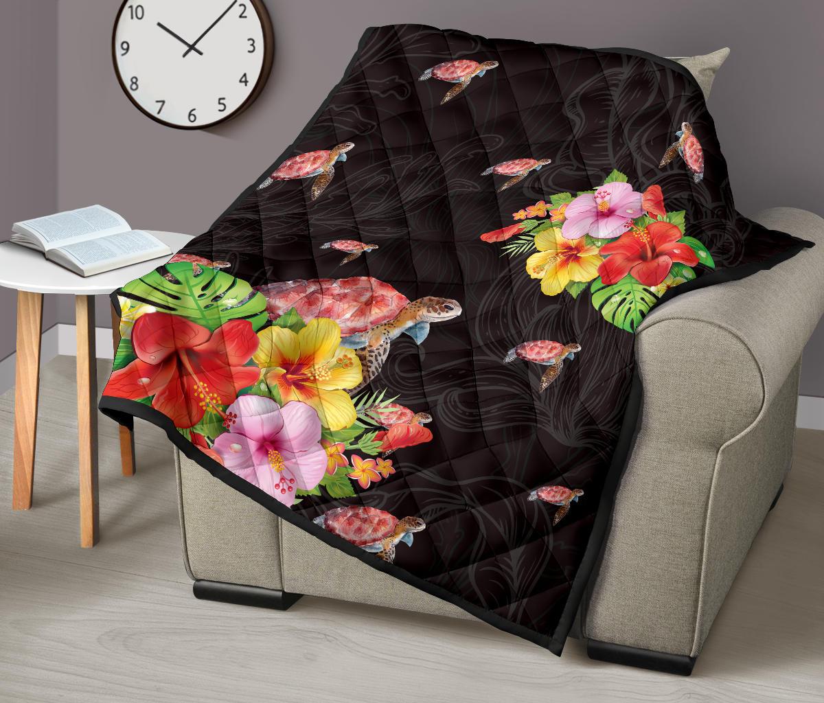 Ocean Turtle Premium Quilt - Polynesian Pride