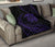 Hawaii Turtle Premium Quilt - Purple - Frida Style - Polynesian Pride