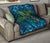 Hawaii Quilt - Hawaii Turtle Map Plumeria - Polynesian Pride