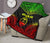 Guam Premium Quilt - Guam Coat Of Arms Polynesian Chief Reggae Version - Polynesian Pride
