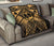 Guam Polynesian Premium Quilt - Guam Gold Seal with Polynesian Tattoo - Polynesian Pride