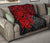 Tahiti Polynesian Premium Quilt - Tahiti Flag & Red Turtle Hibiscus - Polynesian Pride