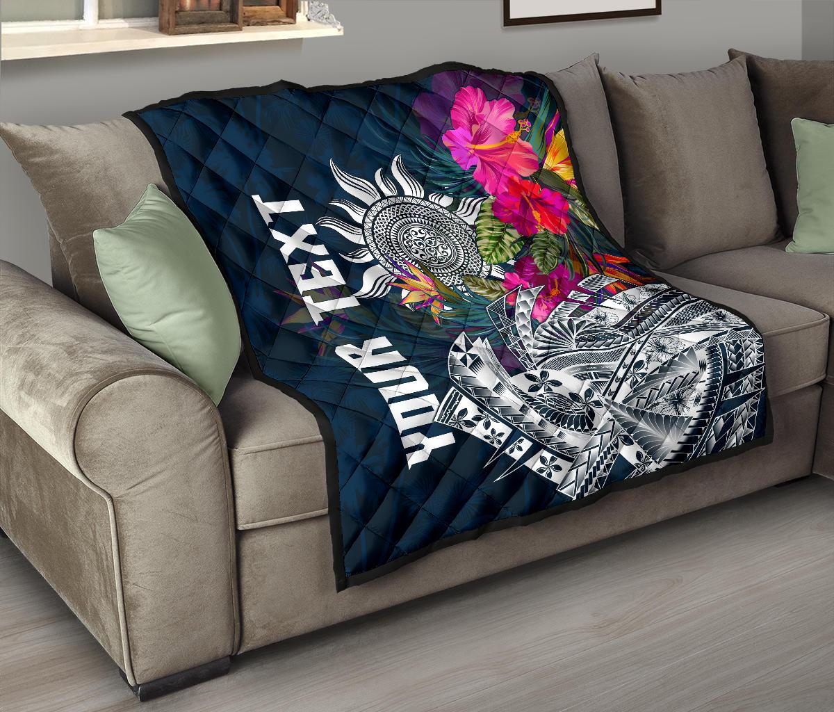 Polynesian Custom Personalised Premium Quilt - Summer Vibes - Polynesian Pride