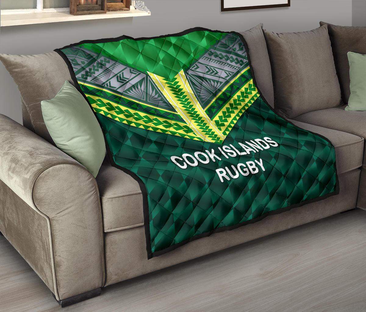 Cook Islands Ruby Premium Quilt Style - Polynesian Pride