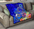 Hawaii Premium Quilt - Turtle Plumeria Polynesian Tattoo Blue Color - Polynesian Pride
