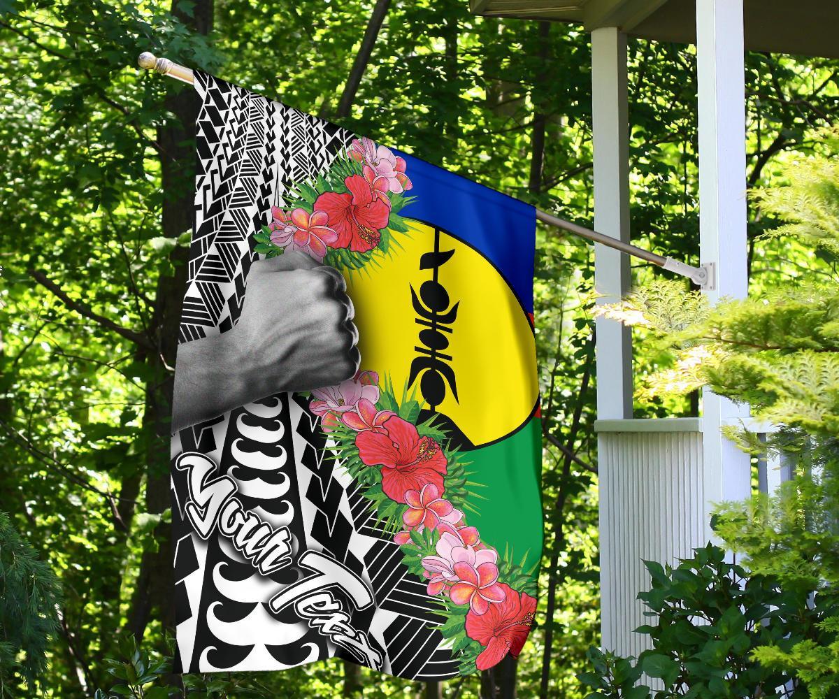 New Caledonia Flag - Custom Personalised Curve Style - Polynesian Pride