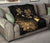 Hawaii Hibiscus Map Polynesian Ancient Gold Premium Quilt - Polynesian Pride