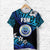 Federated States of Micronesia T Shirt Unique Vibes Blue LT8 - Polynesian Pride