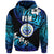 Federated States of Micronesia Zip Hoodie Unique Vibes Blue LT8 - Polynesian Pride
