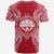 Federated States of Micronesian T Shirt FSM Seal Map Polynesian Tattoo Red White - Polynesian Pride