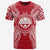 Federated States of Micronesian T Shirt FSM Seal Map Polynesian Tattoo Red White Unisex Red - Polynesian Pride