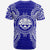 Federated States of Micronesian T Shirt F S M Seal Map Polynesian Tattoo Blue - Polynesian Pride