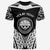 Federated States of Micronesia T Shirt Unique Eagle Feather Texture BlackWhite Unisex Black&White - Polynesian Pride