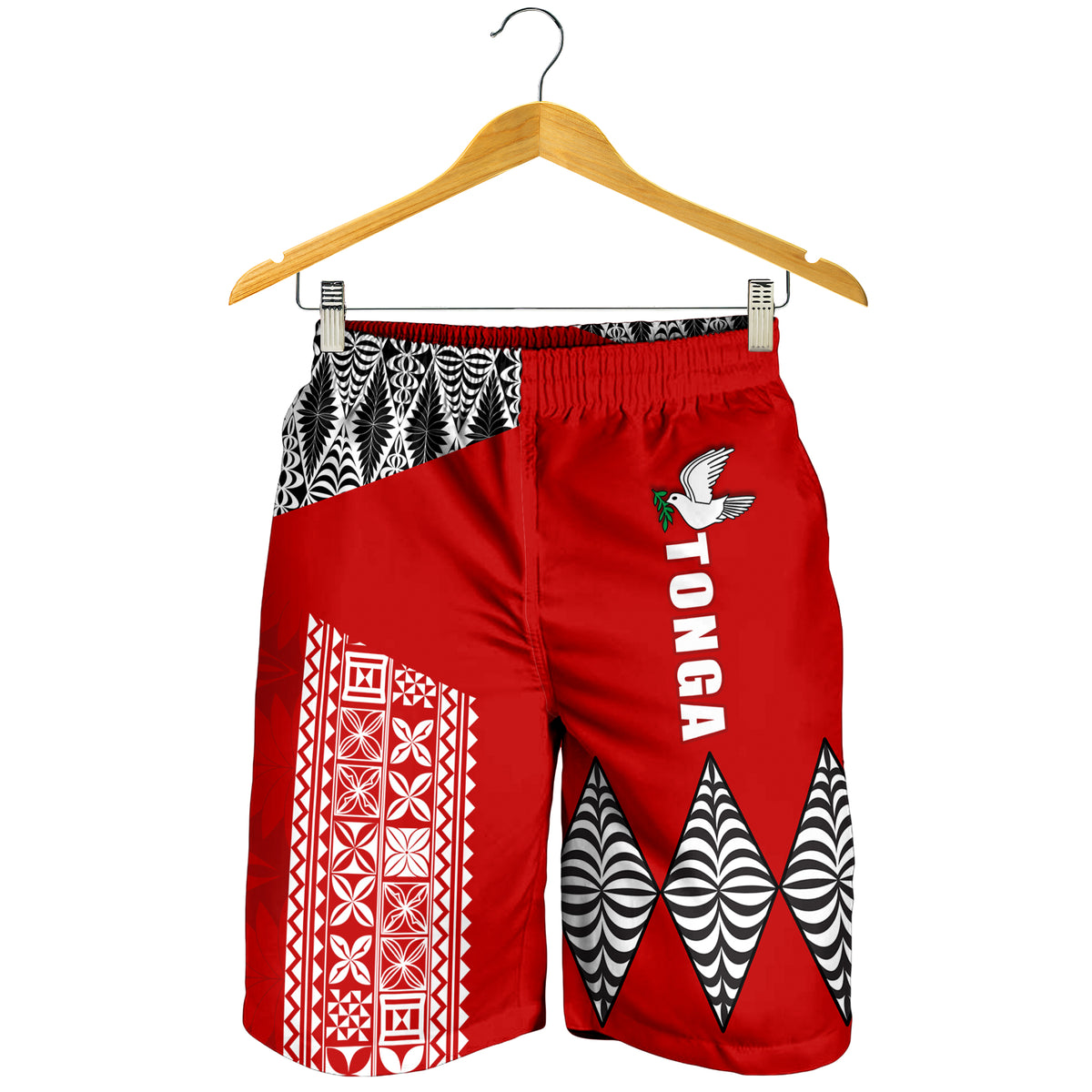 Tonga Rugby Men Shorts - Mate Ma'a Tonga LT13 - Polynesian Pride