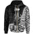 New Caledonia Islands Zip Hoodie Thio Seal of New Caledonia Polynesian Patterns Unisex Black - Polynesian Pride