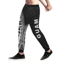 Guam Rising 1st Sweatpants (White) A6 - Polynesian Pride