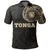 Tonga Polo Shirt Tongan Coat Of Arms Polynesian Tattoo A7 Unisex Black - Polynesian Pride