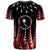Chuuk T Shirt Thunder Bolt Seamless Pattern Violet Color - Polynesian Pride