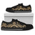 Tahiti Low Top Canvas Shoes - Gold Tentacle Turtle - Polynesian Pride