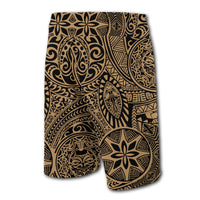 Hawaii Polynesian Kakau Turtle Gold - Polynesian Pride