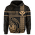 Polynesian Kakau Kanaka Seal of Hawaii Hoodie Gold - Polynesian Pride