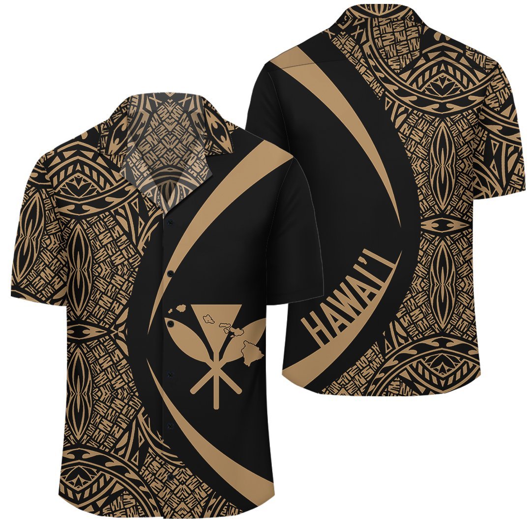Kanaka Map Hawaiian Shirt Polynesian - Polynesian Pride