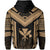 Hawaiian Kanaka Polynesian Hoodie Active Gold - Polynesian Pride
